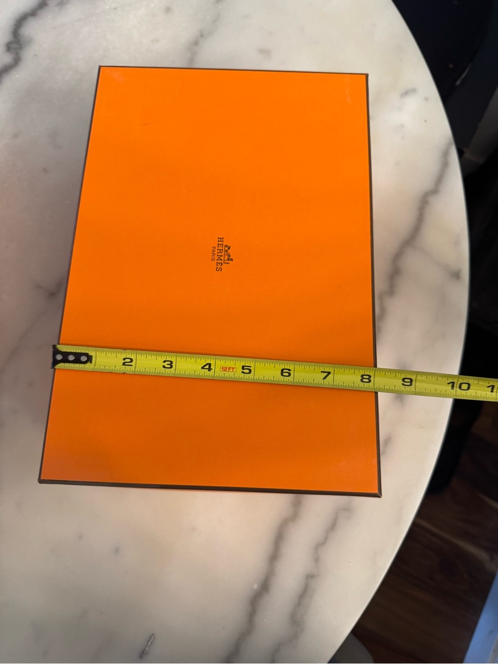 Hermes box 8 x 12 x 4.5